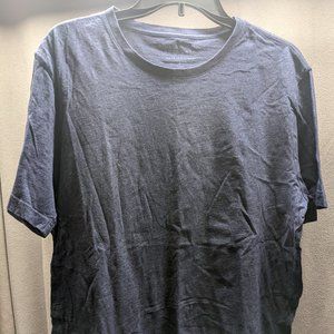 Banana Republic Crew Neck Tee Shirt Blue Mens Large Tall